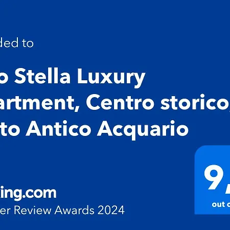 Vico Stella Luxury Apartment, Centro Storico, Porto Antico Acquario 아파트 제노바